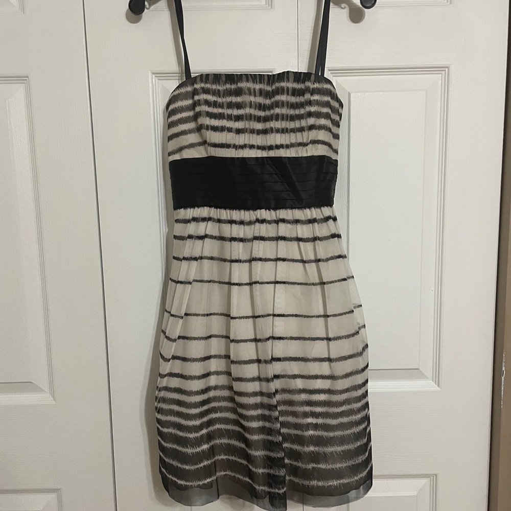 Strapless BCBG dress